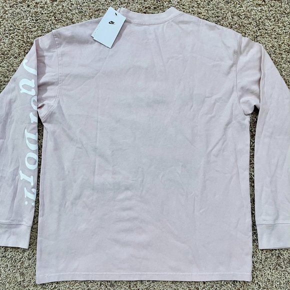 Nike Men’s Sportswear Max 90 Long Sleeve T-Shirt Pink DZ3080-699, Size Medium - Picture 6 of 7
